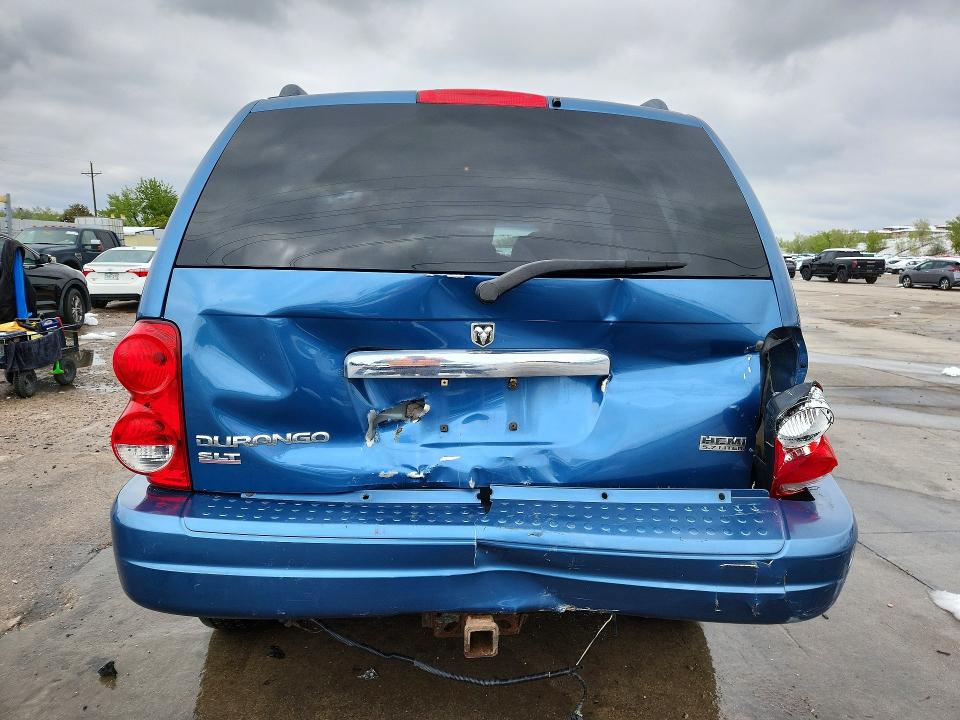 52147356 :رقم المزاد ، 1D4HB48276F103550 vin ، 2006 Dodge Durango مزاد بيع