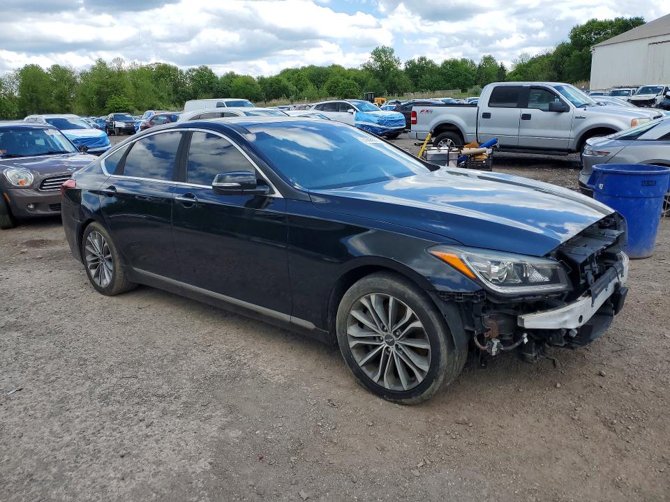 2015 Hyundai Genesis მანქანა იყიდება აუქციონზე, vin: KMHGN4JE4FU059129, აუქციონის ნომერი: 53895566