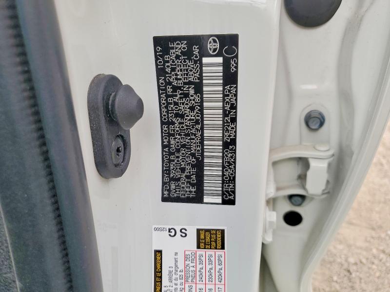 55355696 :رقم المزاد ، JTDEPRAE4LJ079185 vin ، 2020 Toyota Corolla مزاد بيع