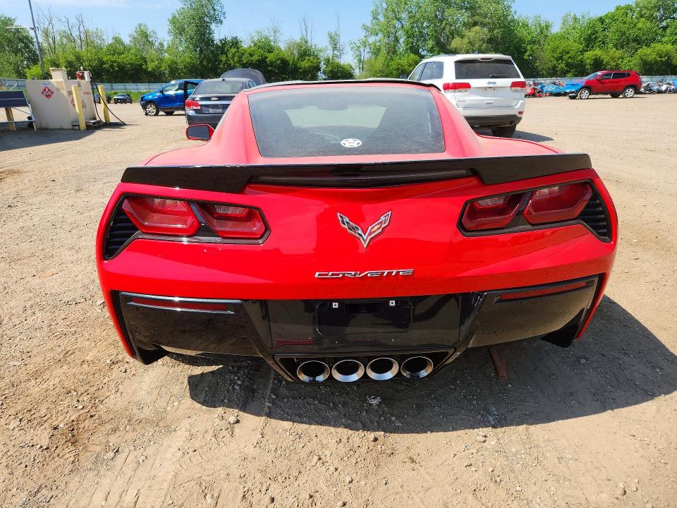 54789376 :رقم المزاد ، 1G1YD2D77F5123373 vin ، 2015 Chevrolet Corvette مزاد بيع