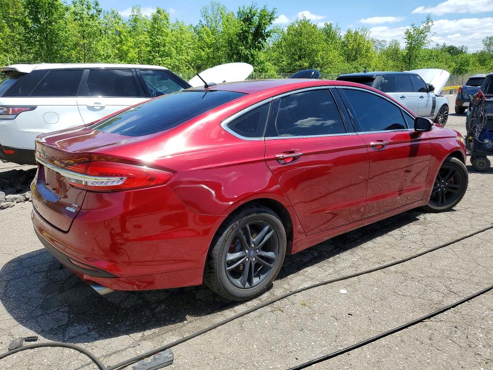 54450556 :رقم المزاد ، 3FA6P0HD1JR259729 vin ، 2018 Ford Fusion مزاد بيع