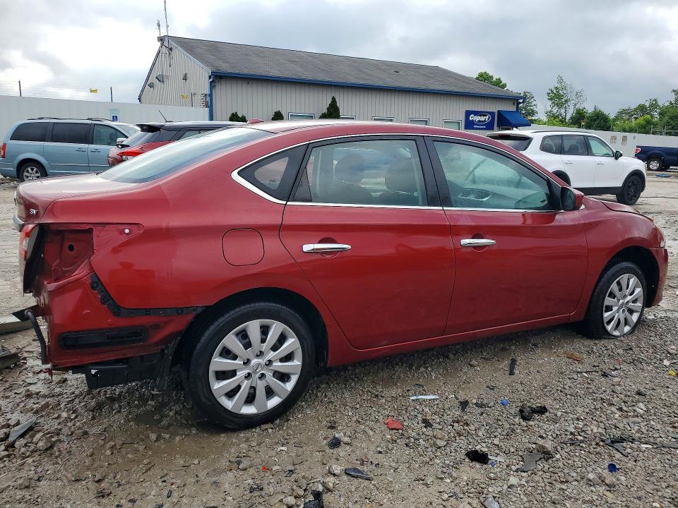 Aukcja sprzedaży 2015 Nissan Sentra, vin: 3N1AB7AP7FL654298, numer aukcji: 54691266