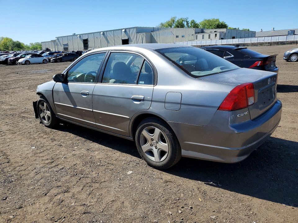 53252936 :رقم المزاد ، 2HGES25744H612433 vin ، 2004 Honda Civic مزاد بيع