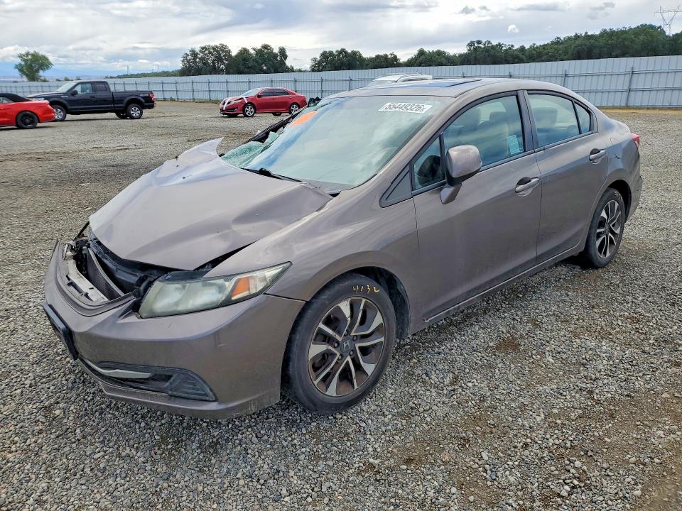 55449326 :رقم المزاد ، 2HGFB2F83DH529166 vin ، 2013 Honda Civic مزاد بيع