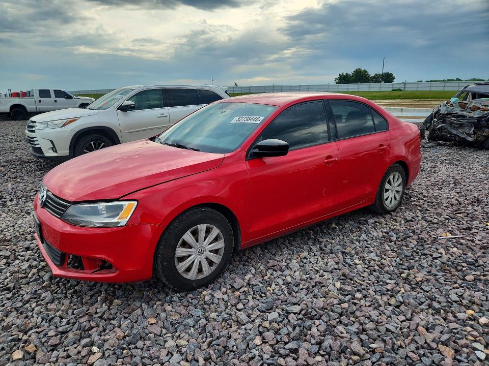 52738446 :رقم المزاد ، 3VW2K7AJXEM375835 vin ، 2014 Volkswagen Jetta مزاد بيع