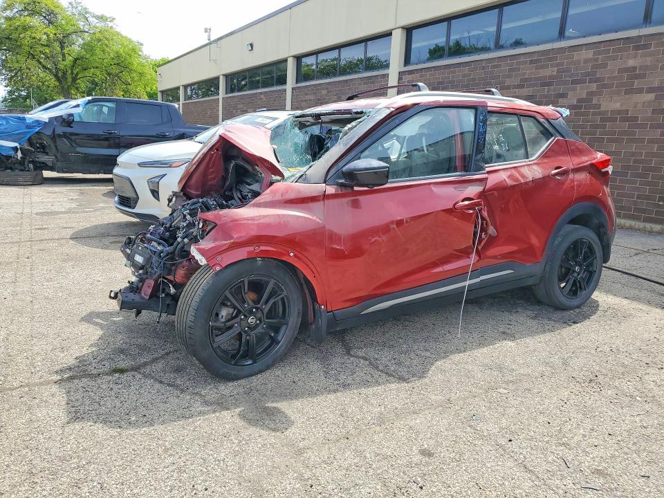 54483366 :رقم المزاد ، 3N1CP5DV4LL528159 vin ، 2020 Nissan Kicks مزاد بيع