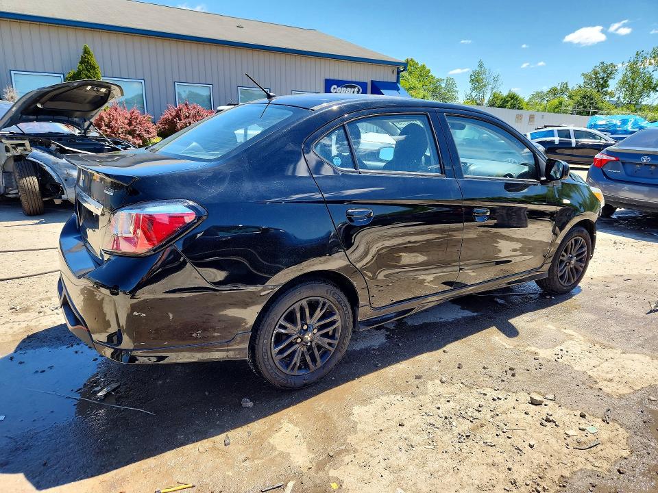 53807736 :رقم المزاد ، ML32FUFJ7RHF04595 vin ، 2024 Mitsubishi Mirage مزاد بيع