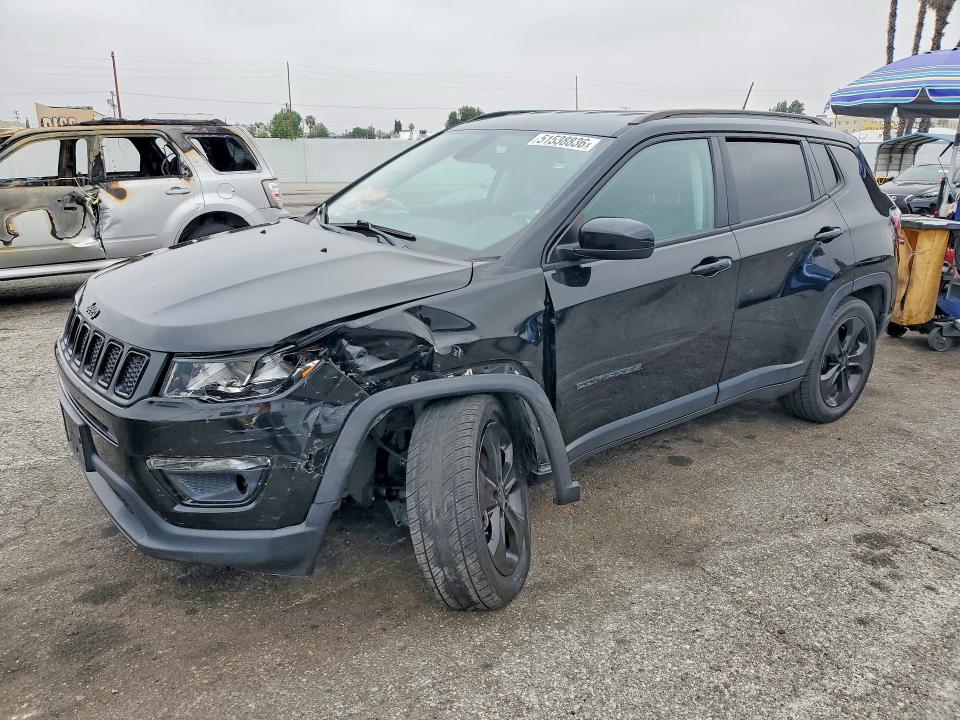 2020 Jeep Compass მანქანა იყიდება აუქციონზე, vin: 3C4NJCBB5LT122881, აუქციონის ნომერი: 51538836