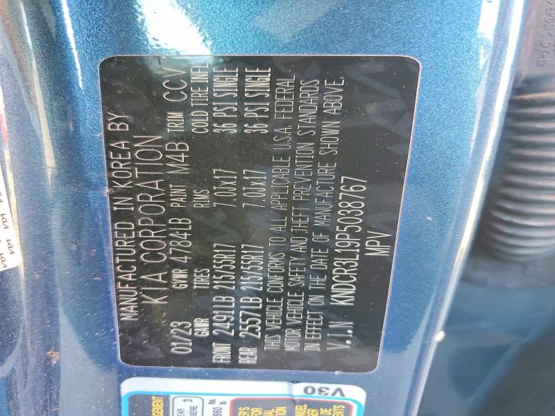 54157676 :رقم المزاد ، KNDCR3L19P5038767 vin ، 2023 Kia Niro مزاد بيع