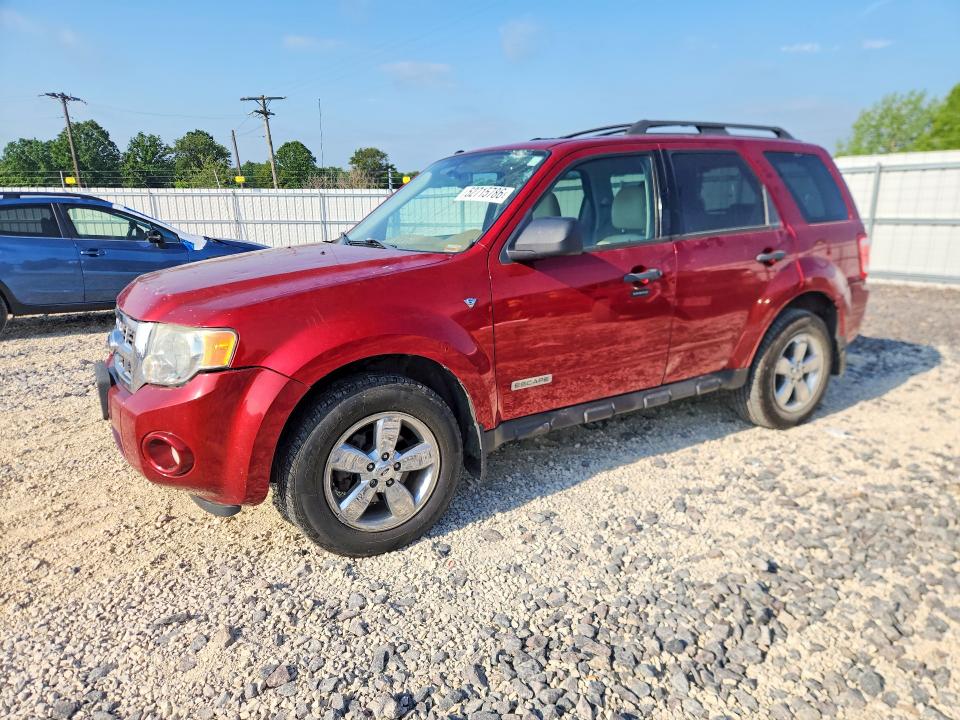 2008 Ford Escape მანქანა იყიდება აუქციონზე, vin: 1FMCU93158KD75758, აუქციონის ნომერი: 52715786
