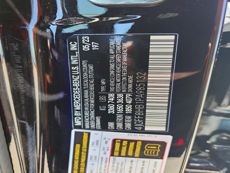 Продажа на аукционе авто 2023 Mercedes-benz Gls, vin: 4JGFF8HB1PA985132, номер лота: 53602586