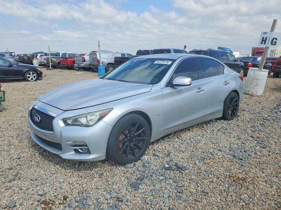 Продаж на аукціоні авто 2017 Infiniti Q50, vin: JN1EV7AP2HM744556, номер лоту: 54729726