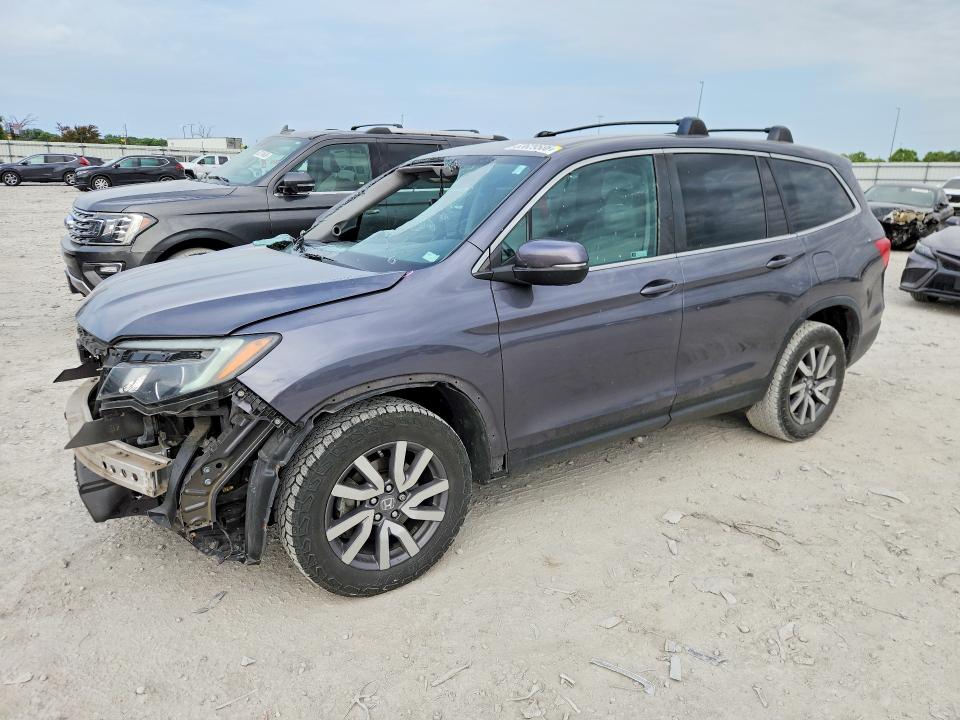 53629586 :رقم المزاد ، 5FNYF6H57KB070264 vin ، 2019 Honda Pilot مزاد بيع