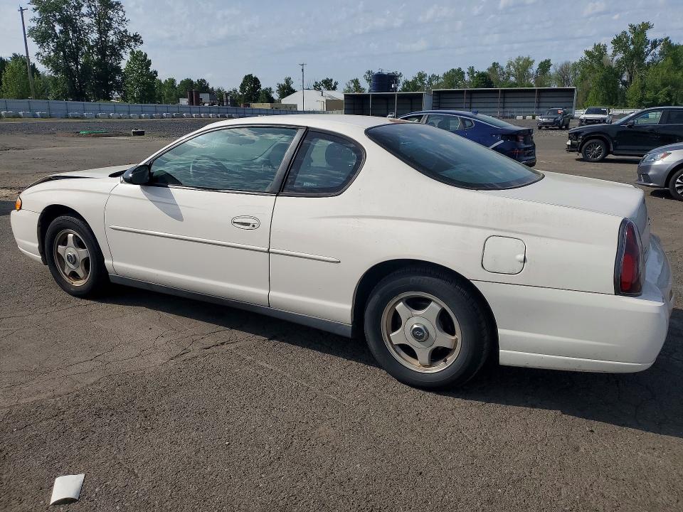 Aukcja sprzedaży 2003 Chevrolet Monte Carlo, vin: 2G1WW12E239394417, numer aukcji: 51881776