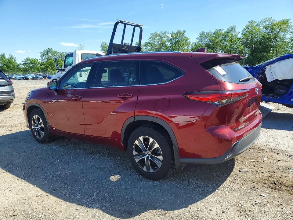 Продаж на аукціоні авто 2021 Toyota Highlander, vin: 5TDGBRCH3MS514474, номер лоту: 53695186
