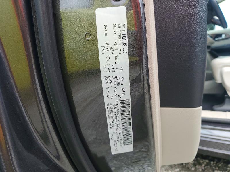 55391016 :رقم المزاد ، 2C4RC1EG9HR543164 vin ، 2017 Chrysler Pacifica مزاد بيع