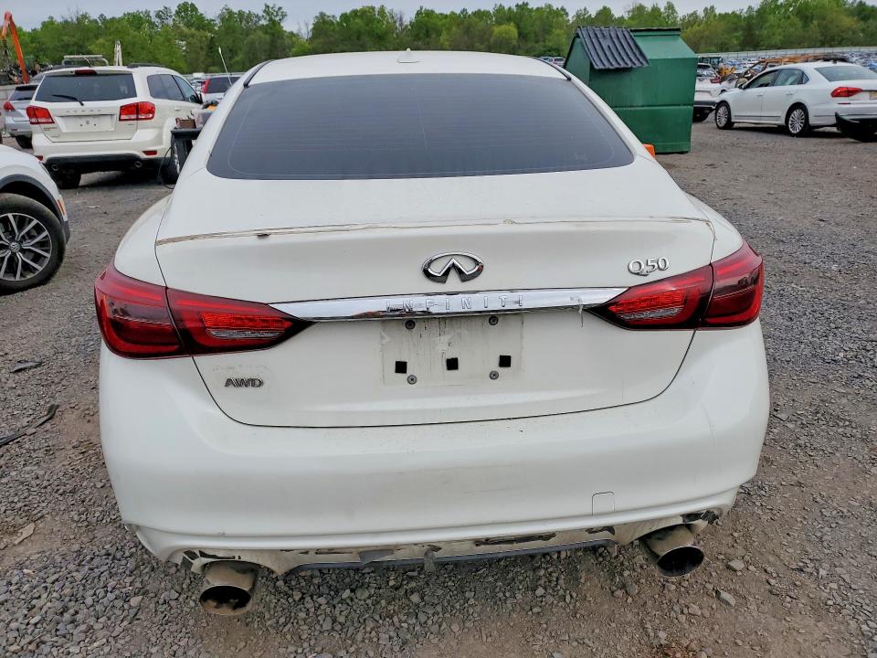 Продаж на аукціоні авто 2018 Infiniti Q50, vin: JN1EV7AR0JM610135, номер лоту: 52889486