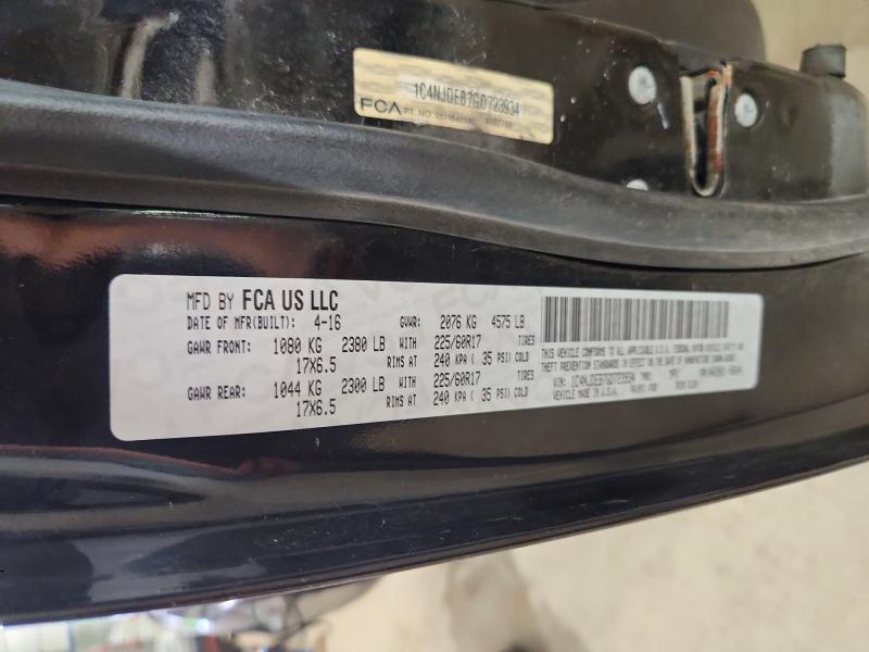 54388736 :رقم المزاد ، 1C4NJDEB7GD723934 vin ، 2016 Jeep Compass مزاد بيع
