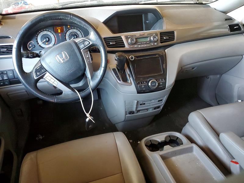 52364446 :رقم المزاد ، 5FNRL5H99FB058794 vin ، 2015 Honda Odyssey مزاد بيع