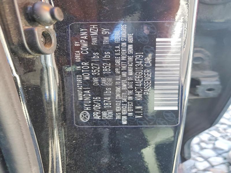 Продаж на аукціоні авто 2016 Hyundai Accent, vin: KMHCT4AE6GU134791, номер лоту: 54901016