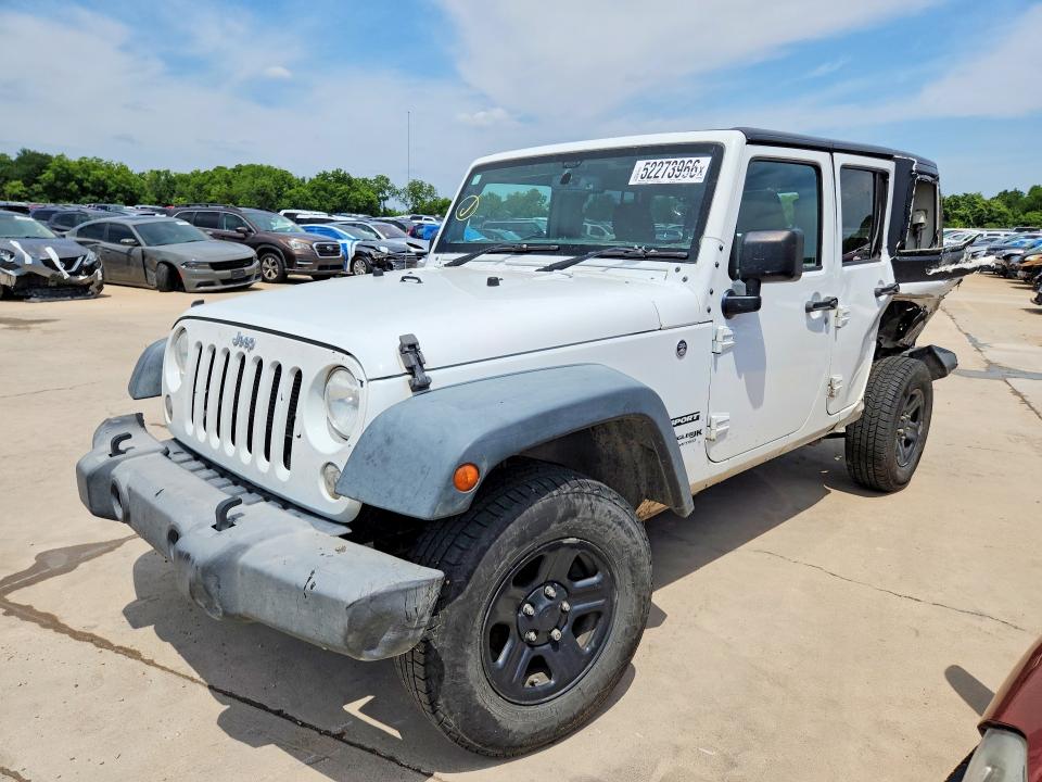 52273966 :رقم المزاد ، 1C4BJWKG8JL864149 vin ، 2018 Jeep Wrangler Unlimited مزاد بيع