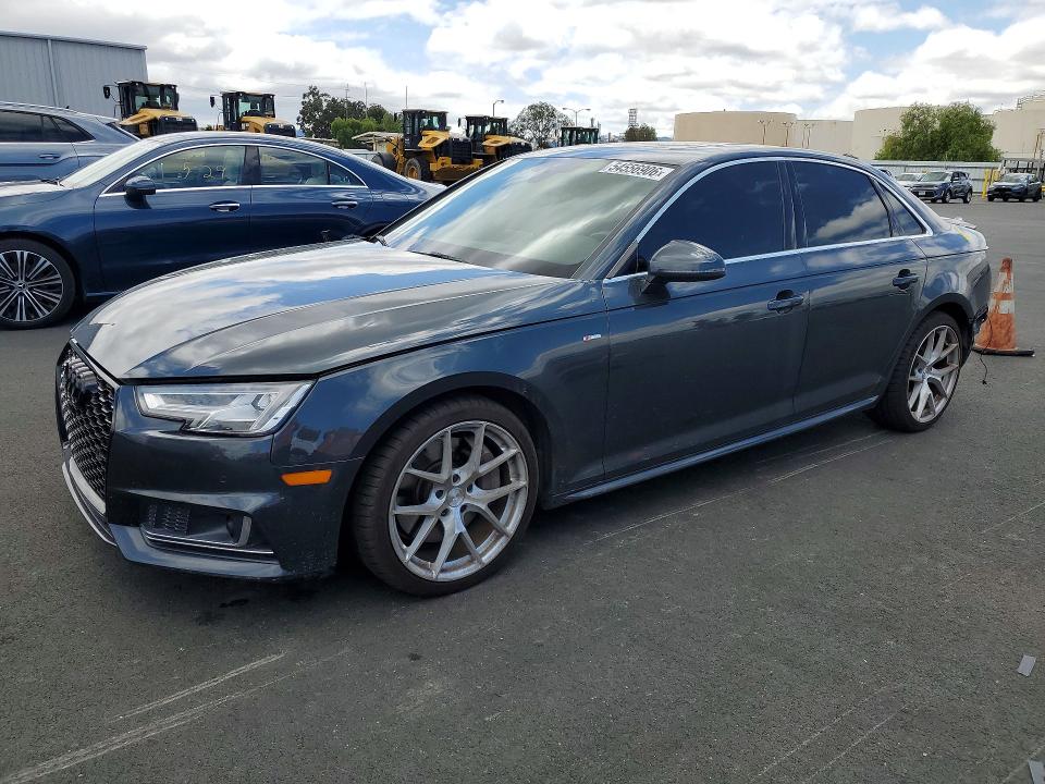 2017 Audi A4 მანქანა იყიდება აუქციონზე, vin: WAUFNAF44HN019514, აუქციონის ნომერი: 54556906