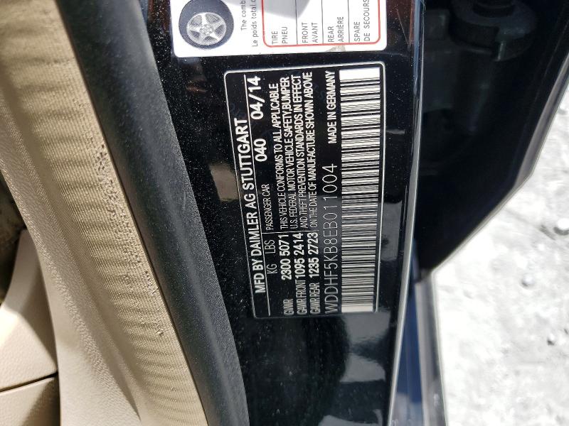 53901506 :رقم المزاد ، WDDHF5KB8EB011004 vin ، 2014 Mercedes-benz E-class E350 Luxury مزاد بيع