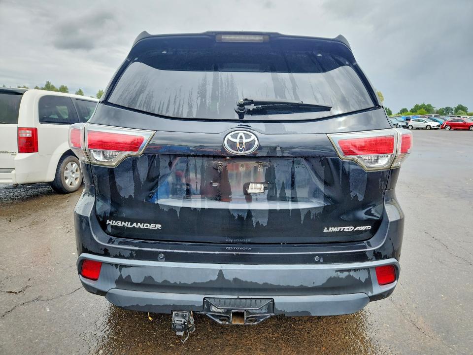 Auction sale of the 2015 Toyota Highlander, vin: 5TDDKRFH6FS075353, lot number: 52851016