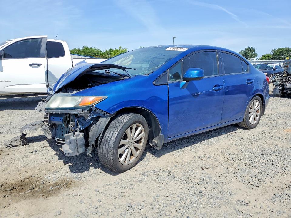 Auction sale of the 2012 Honda Civic, vin: 2HGFB2F92CH502712, lot number: 51906926