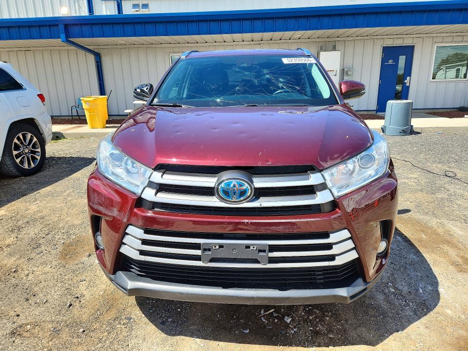 Продажа на аукционе авто 2017 Toyota Highlander Hybrid, vin: 5TDJGRFH2HS025394, номер лота: 52350566
