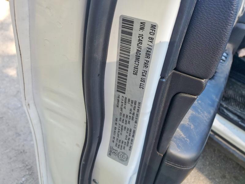 Aukcja sprzedaży 2021 Jeep Grand Cherokee, vin: 1C4RJFAG8MC718726, numer aukcji: 53553516