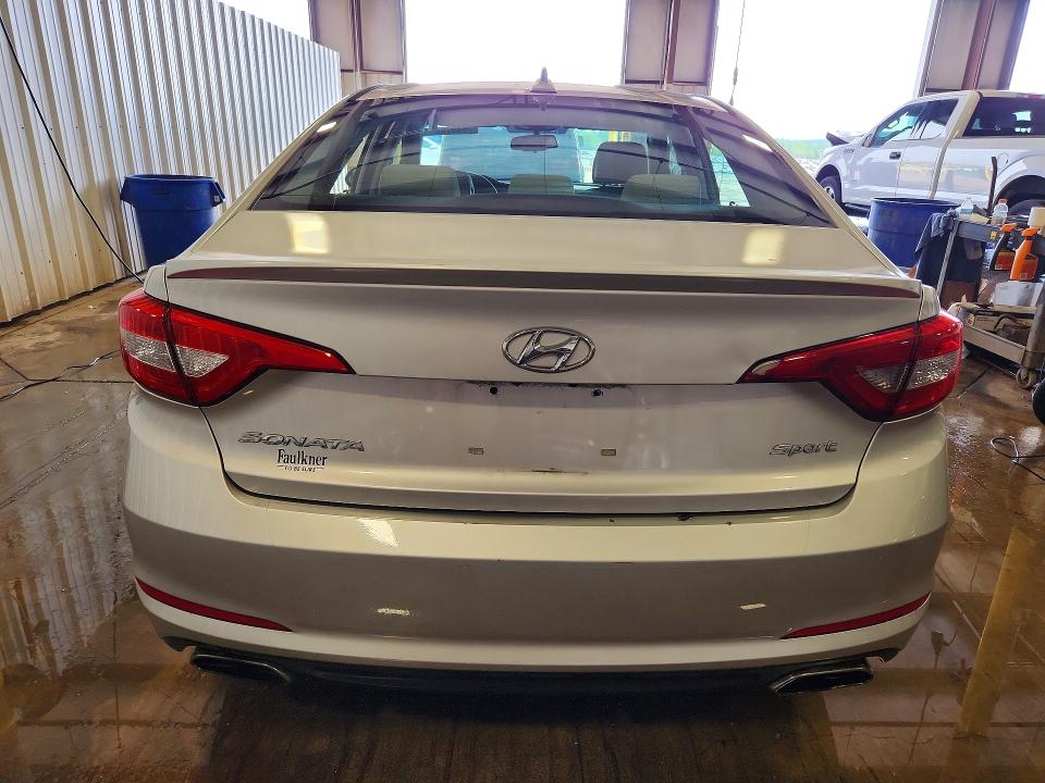 54976696 :رقم المزاد ، 5NPE34AF4FH044232 vin ، 2015 Hyundai Sonata مزاد بيع