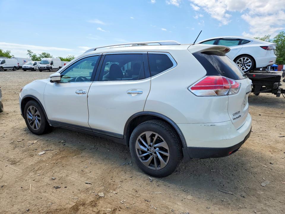 Продажа на аукционе авто 2016 Nissan Rogue, vin: KNMAT2MV5GP721624, номер лота: 53282916