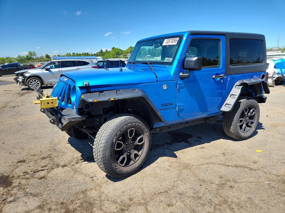 Aukcja sprzedaży 2016 Jeep Wrangler, vin: 1C4AJWAG6GL105473, numer aukcji: 52670096