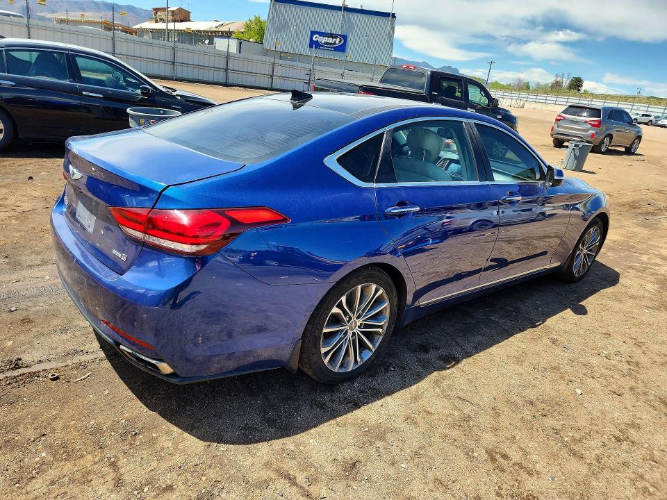 52560206 :رقم المزاد ، KMHGN4JE2GU127963 vin ، 2016 Hyundai Gens 3.8l/4.6l مزاد بيع