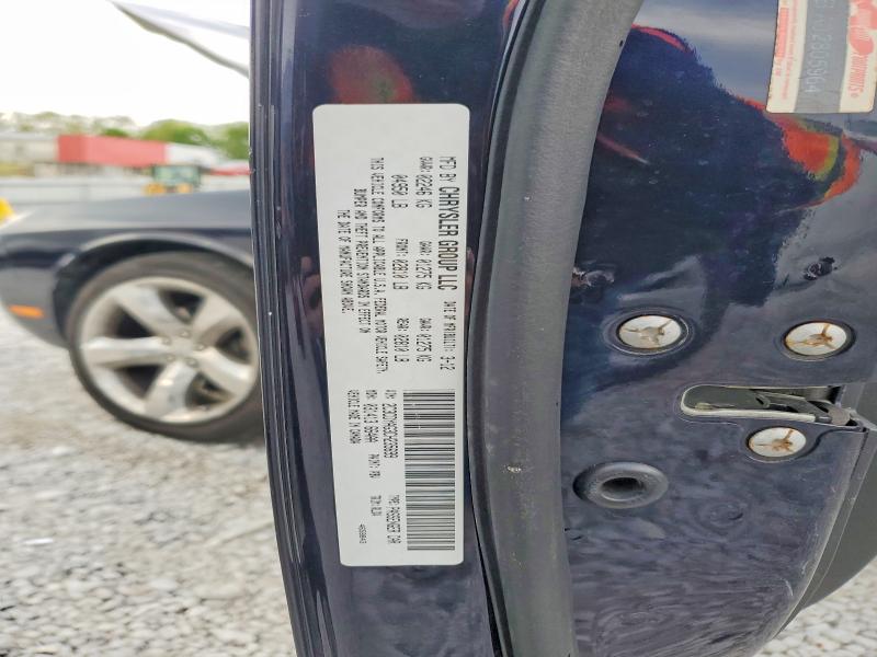 Продаж на аукціоні авто 2012 Dodge Challenger, vin: 2C3CDYAG3CH235699, номер лоту: 51839876