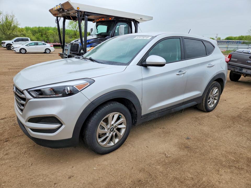 52075016 :رقم المزاد ، KM8J23A42HU358668 vin ، 2017 Hyundai Tucson مزاد بيع
