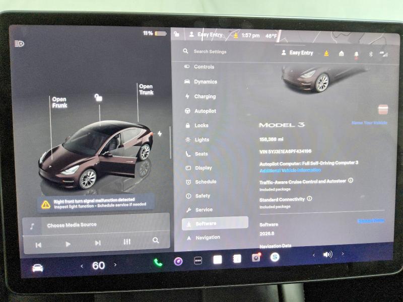 Aukcja sprzedaży 2023 Tesla Model 3, vin: 5YJ3E1EA6PF434196, numer aukcji: 53736086