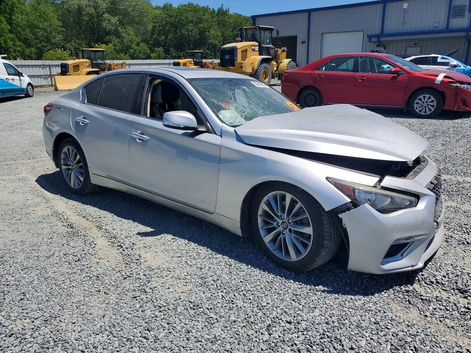 53819866 :رقم المزاد ، JN1EV7AP9LM200550 vin ، 2020 Infiniti Q50 مزاد بيع