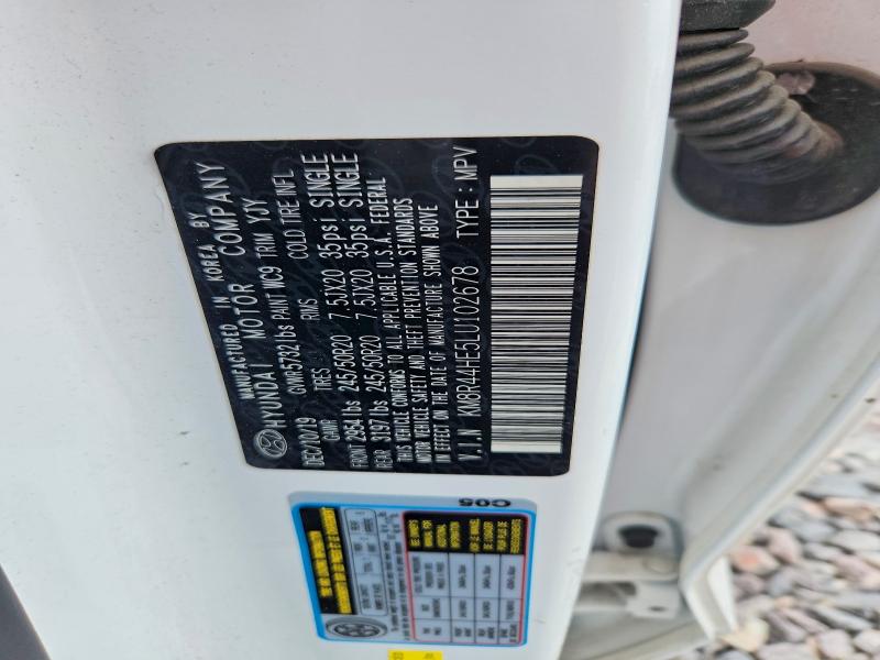 2020 Hyundai Palisade მანქანა იყიდება აუქციონზე, vin: KM8R44HE5LU102678, აუქციონის ნომერი: 53450936