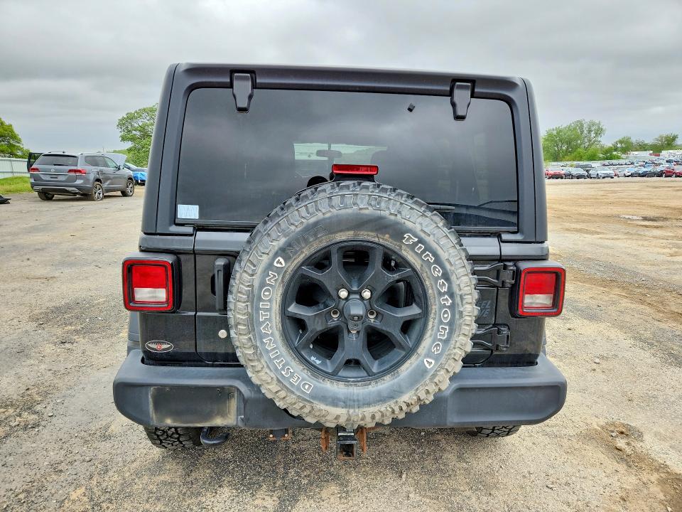 2020 Jeep Wrangler Unlimited მანქანა იყიდება აუქციონზე, vin: 1C4HJXDGXLW247088, აუქციონის ნომერი: 53666866