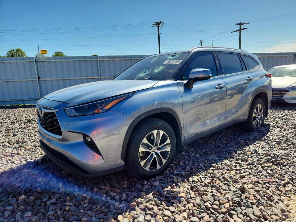 Aukcja sprzedaży 2022 Toyota Highlander, vin: 5TDHZRBH9NS208933, numer aukcji: 62044336