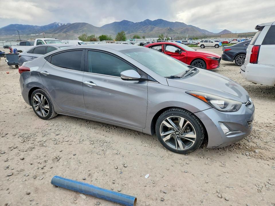 51788966 :رقم المزاد ، KMHDH4AEXFU384166 vin ، 2015 Hyundai Elantra مزاد بيع