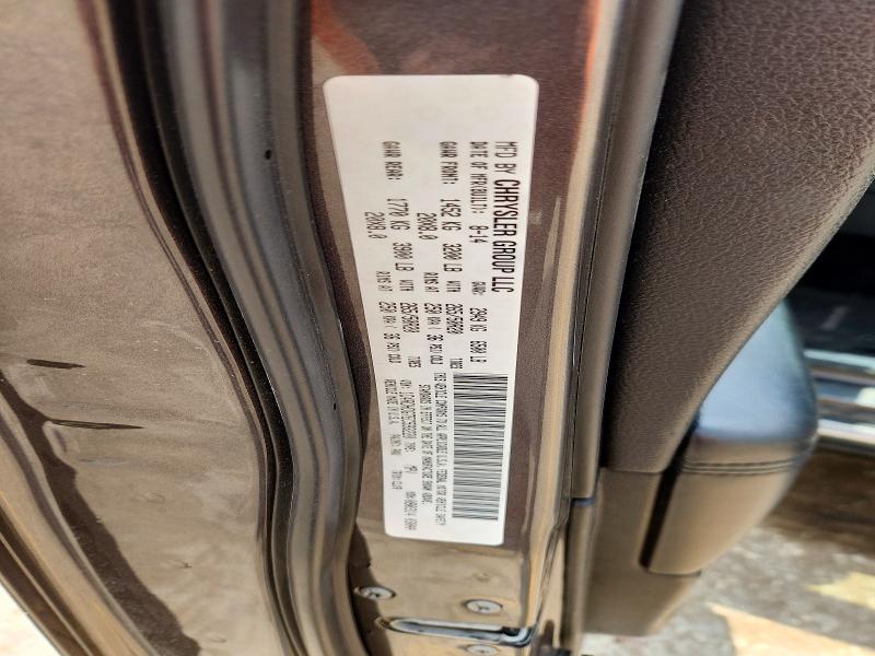 53935856 :رقم المزاد ، 1C4RDHDG7EC593220 vin ، 2014 Dodge Durango مزاد بيع