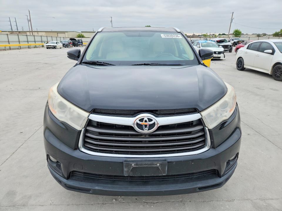 Aukcja sprzedaży 2014 Toyota Highlander, vin: 5TDJKRFHXES011351, numer aukcji: 53038236