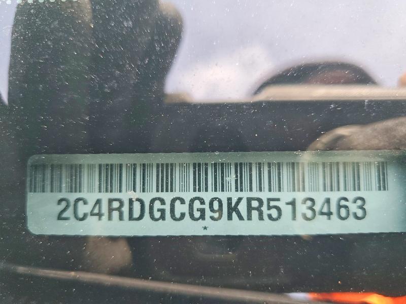 Aukcja sprzedaży 2019 Dodge Grand Caravan, vin: 2C4RDGCG9KR513463, numer aukcji: 52406126
