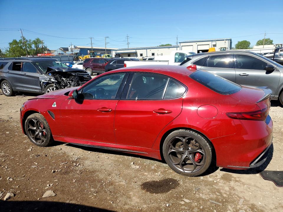 2018 Alfa Romeo Giulia მანქანა იყიდება აუქციონზე, vin: ZARFAEAV1J7580503, აუქციონის ნომერი: 53388606