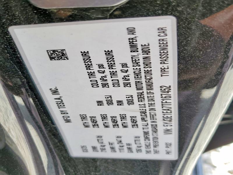 Продажа на аукционе авто 2026 Tesla Model 3, vin: 5YJ3E1EA7TF167452, номер лота: 53891376
