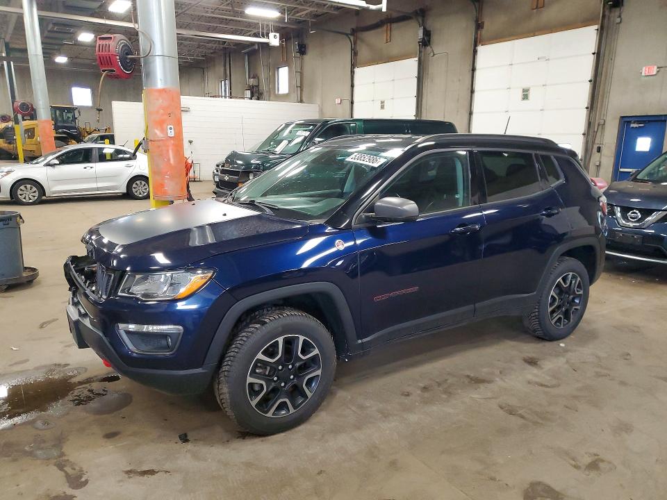 Auction sale of the 2019 Jeep Compass, vin: 3C4NJDDB7KT733254, lot number: 53852986