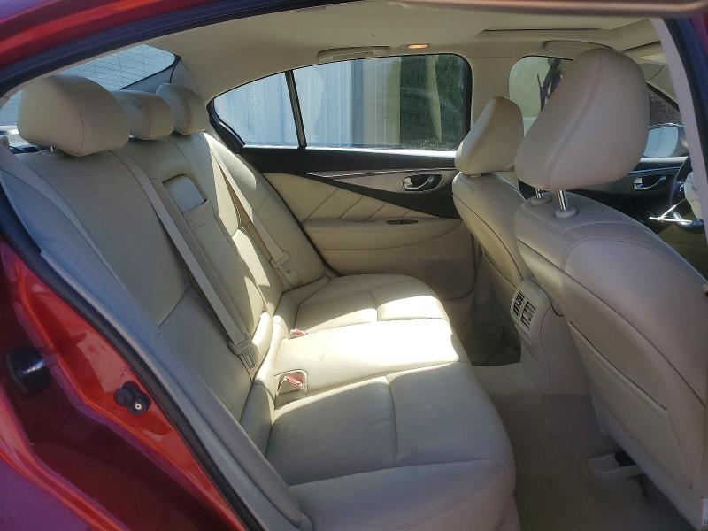 53281876 :رقم المزاد ، JN1BV7ARXEM697647 vin ، 2014 Infiniti Q50 مزاد بيع